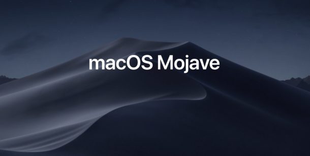Configuration minimale requise pour macOS Mojave (10.14)